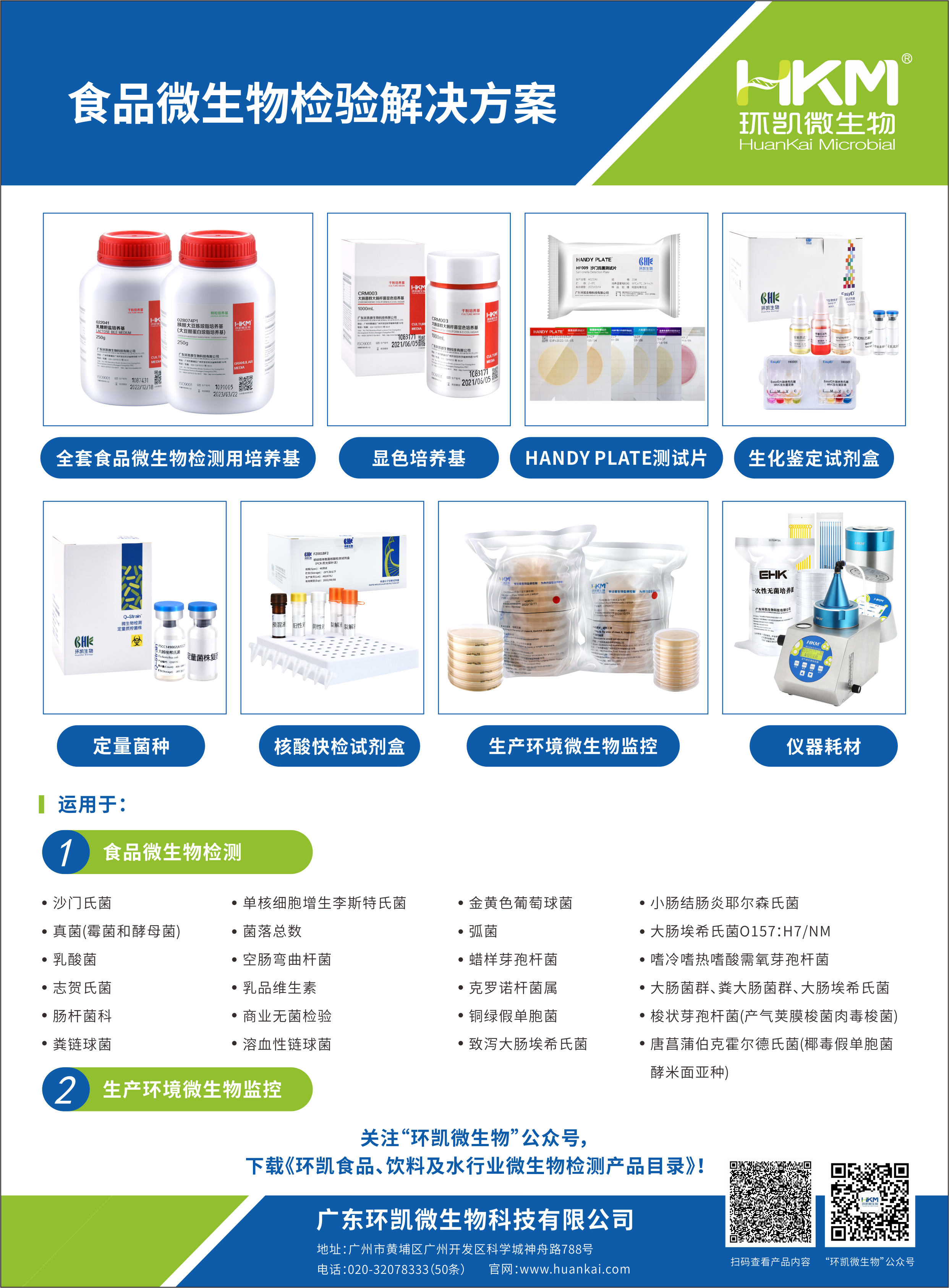 食品微生物解決方案
